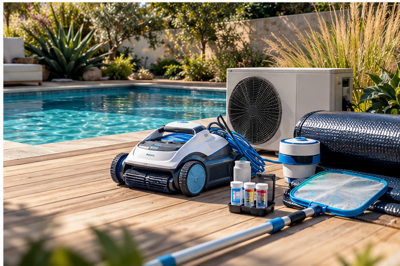 Équipements pour petite piscine